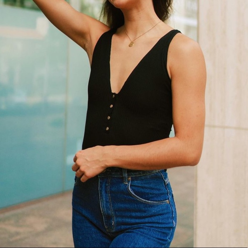 Homecoming olive green bodysuit